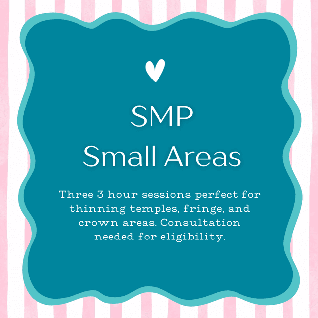 Scalp Micropigmentation-Small Areas